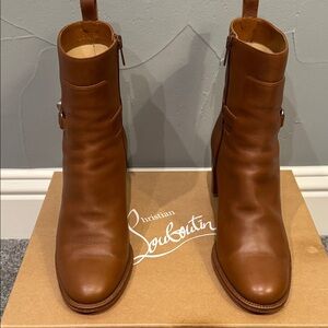 Christian Louboutin “Lock Booty” Ankle Boots